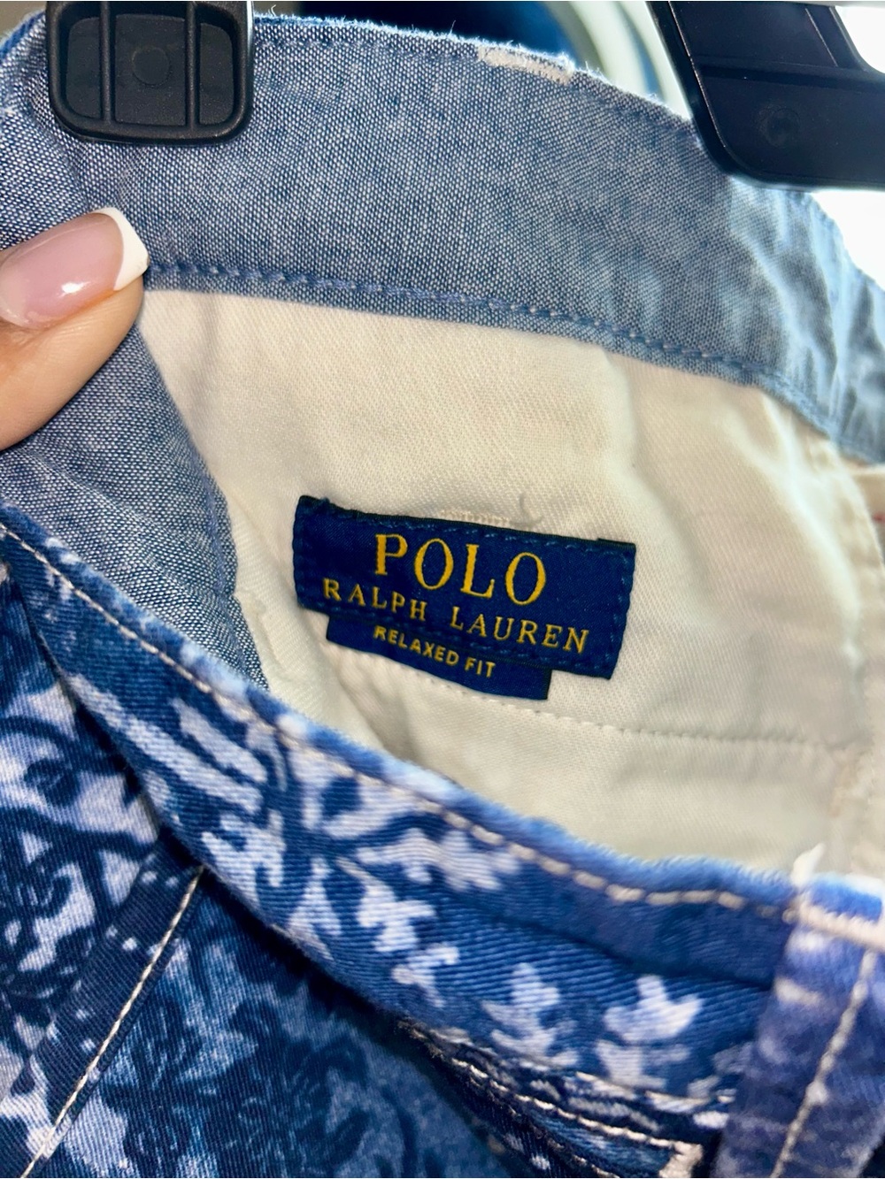 Polo by Ralph Lauren Blue Patterned Men’s Jeans